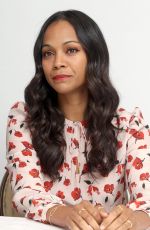 ZOE SALDANA at Infinity Polar Bear Press Conference in Beverly Hills
