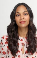 ZOE SALDANA at Infinity Polar Bear Press Conference in Beverly Hills