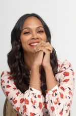 ZOE SALDANA at Infinity Polar Bear Press Conference in Beverly Hills