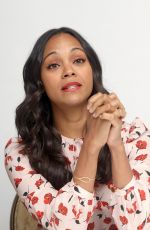ZOE SALDANA at Infinity Polar Bear Press Conference in Beverly Hills