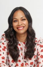 ZOE SALDANA at Infinity Polar Bear Press Conference in Beverly Hills