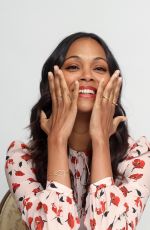 ZOE SALDANA at Infinity Polar Bear Press Conference in Beverly Hills
