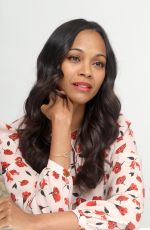 ZOE SALDANA at Infinity Polar Bear Press Conference in Beverly Hills