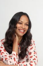 ZOE SALDANA at Infinity Polar Bear Press Conference in Beverly Hills