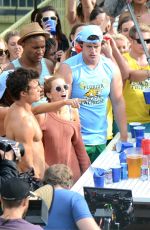 ZOEY DEUTCH on the Set of Dirty Grandpa 06/06/2015