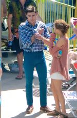 ZOEY DEUTCH on the Set of Dirty Grandpa 06/06/2015