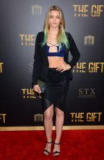 ABBEY LEE KERSHAW at The Gift Premiere in Los Angeles 07/30/2015