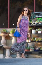 ALESSANDRA AMBROSIO at Grocery Shopping in Santa Monica 07/16/2015