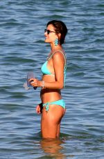 ALESSANDRA AMBROSIO in Bikini at a Beach in Rio De Janeiro 07/13/2015