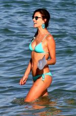 ALESSANDRA AMBROSIO in Bikini at a Beach in Rio De Janeiro 07/13/2015