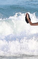ALESSANDRA AMBROSIO in Bikini at a Beach in Rio De Janeiro 07/13/2015
