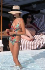 ALESSANDRA AMBROSIO in Swimsuit at a Pool in Rio De Janeiro 07/12/2015