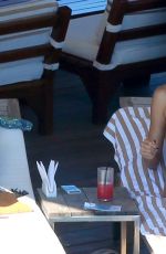 ALESSANDRA AMBROSIO in Swimsuit at a Pool in Rio De Janeiro 07/12/2015
