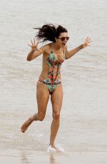 ALESSANDRA AMBROSIO in Swimsuit on the Beach in Rio De Janeiro 07/08/2015
