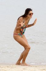 ALESSANDRA AMBROSIO in Swimsuit on the Beach in Rio De Janeiro 07/08/2015