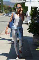 ALESSANDRA AMNROSIO Out and About in Brentwood 07/17/2015