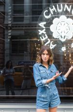 ALEXA CHUNG at AG Pre-Launch Event in New York