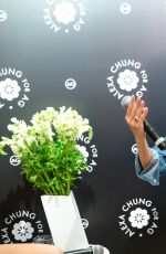 ALEXA CHUNG at AG Pre-Launch Event in New York