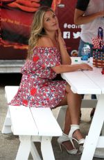 ALI LARTER Hosts a Popchips Crazy Hot Summer BBQ in New York 07/01/2015