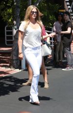 ALI LARTER Leaves Fred Segal in West Hollywood 07/16/2015