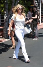 ALI LARTER Leaves Fred Segal in West Hollywood 07/16/2015