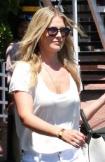 ALI LARTER Leaves Fred Segal in West Hollywood 07/16/2015