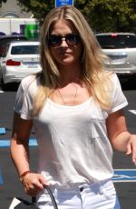 ALI LARTER Leaves Fred Segal in West Hollywood 07/16/2015