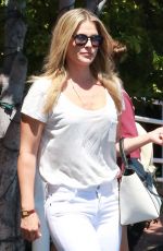 ALI LARTER Leaves Fred Segal in West Hollywood 07/16/2015