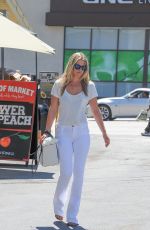 ALI LARTER Out and About in Los Angeles 07/16/2015