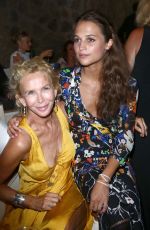 ALICIA VIKANDER at 2015 Ischia Global Film and Music Festival in Ischia 07/16/2015