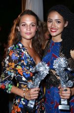 ALICIA VIKANDER at 2015 Ischia Global Film and Music Festival in Ischia 07/16/2015