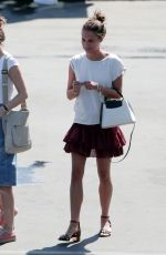 ALICIA VIKANDER on the Set of Elle Magazine Photoshoot in Los Angeles