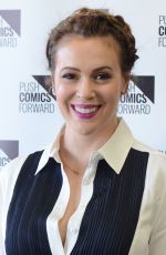 ALYSSA MILANO at Hacktivist Vol.2 Signing at Comic Bug in Manhattan Beach