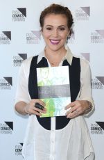 ALYSSA MILANO at Hacktivist Vol.2 Signing at Comic Bug in Manhattan Beach