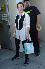 ALYSSA MILANO at Hacktivist Vol.2 Signing at Comic Bug in Manhattan Beach