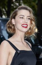 AMBER HEARD at Bulgari Haute Couture Cocktail Party in Paris 07/07/2015