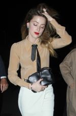 AMBER HEARD Night Out in London 06/28/2015
