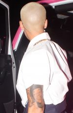 AMBER ROSE Arrives at Supper Club in Hollywood 07/15/2015