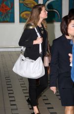 AMBERHEARD Arrives at Airport in Brisbane 07/09/2015