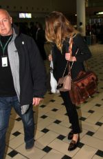 AMBERHEARD Arrives at Airport in Brisbane 07/09/2015