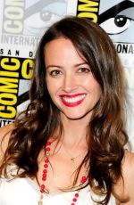 AMY ACKER at Person of Interest Panel at Comic Con in San Diego