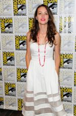 AMY ACKER at Person of Interest Panel at Comic Con in San Diego