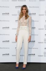 ANA BEATRIZ BARROS at Amfar Dinner at Paris Fashion Week