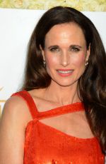 ANDIE MACDOWELL at Hallmark Channel’s 2015 Summer TCA Tour Event in Beverly Hills