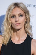 ANJA RUBIK at Amfar Dinner at Paris Pashion Week