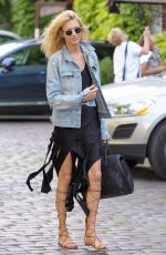 ANJA RUBIK on the Set of Catwalk Strut to the City Streets in Warsaw