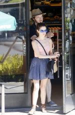 ANNA KENDRICK and Ben Richardson Out Shopping in Hawaii 07/19/2015