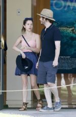 ANNA KENDRICK and Ben Richardson Out Shopping in Hawaii 07/19/2015