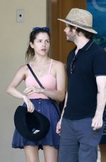 ANNA KENDRICK and Ben Richardson Out Shopping in Hawaii 07/19/2015