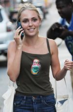 ANNASOPHIA ROBB Out and About in New York 07/14/2015